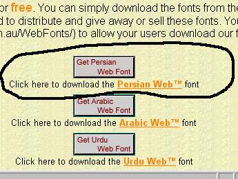 install farsi fonts free